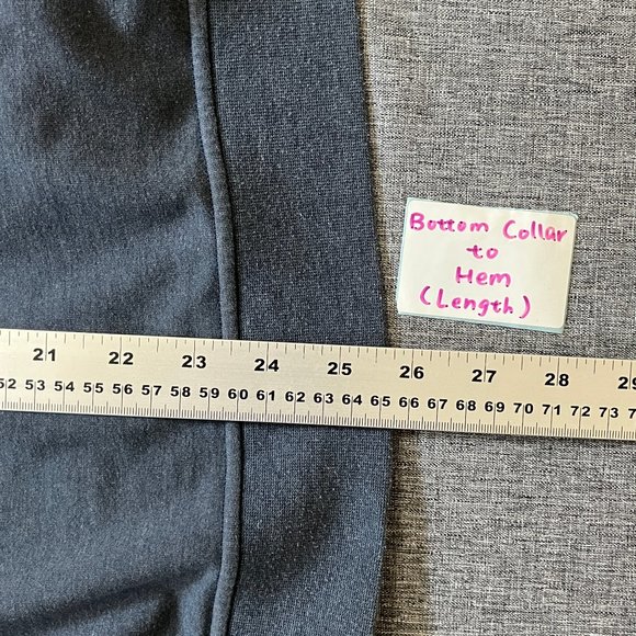 Lululemon City Sweat Full Zip Hoodie - Men's Size M - Blue - Picture 10 of 11